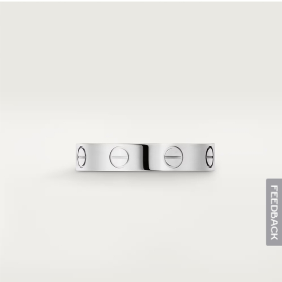 EUC Authentic Cartier LOVE wedding band - Picture 5 of 10